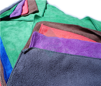 China Custom microfiber towel Factory Bulk Bespoke Color Microfiber Fast Drying Car Washing Cleaning Towel Supplier